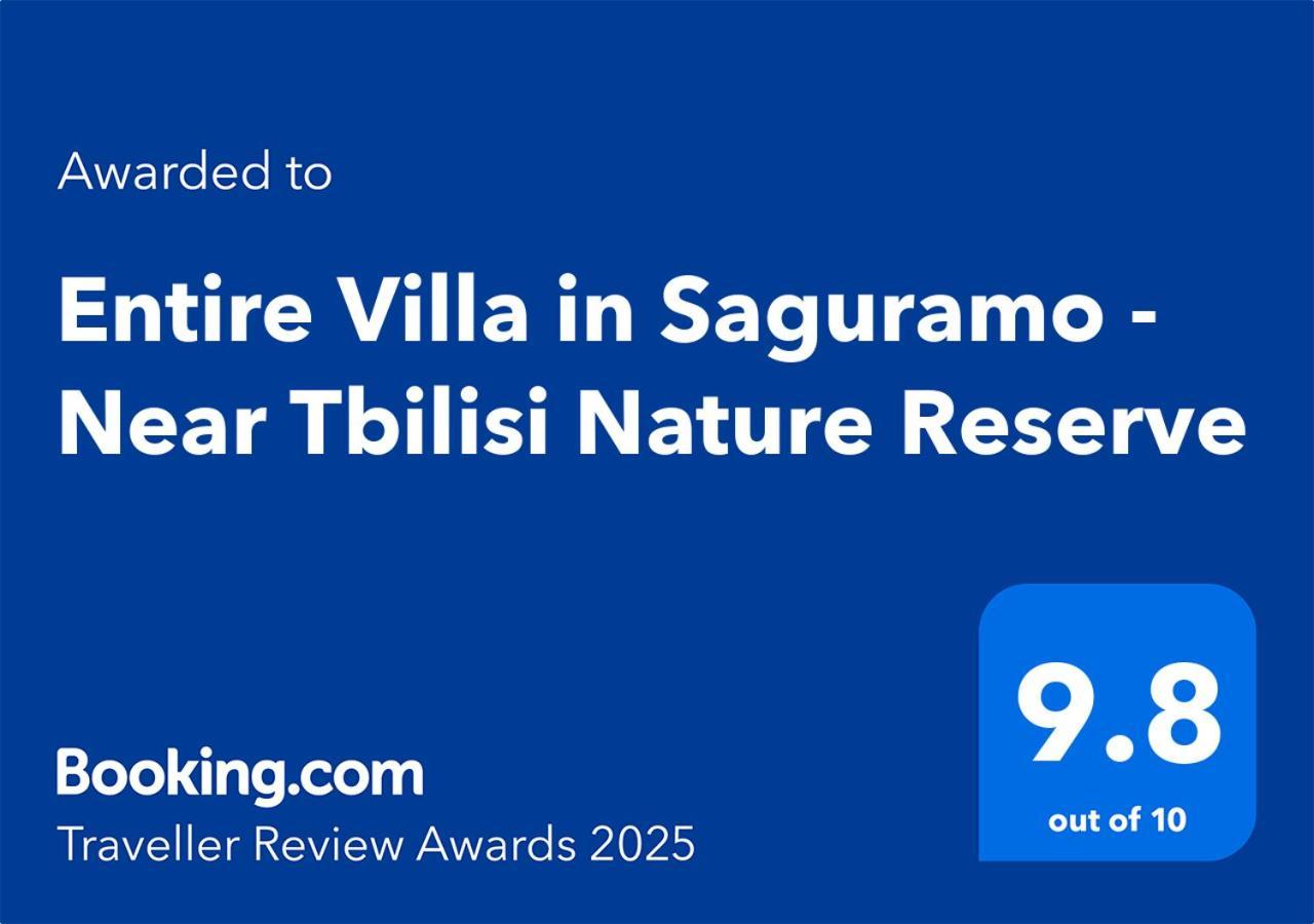Entire Villa Near Tbilisi Nature Reserve With Panoramic View Mtsʼkhetʼa 외부 사진